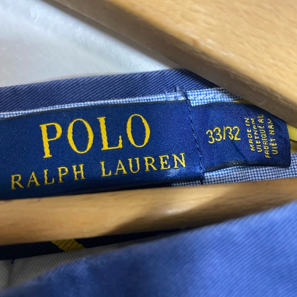Polo Ralph Lauren Mens Pants Blue Size 33/32 - Picture 8 of 8
